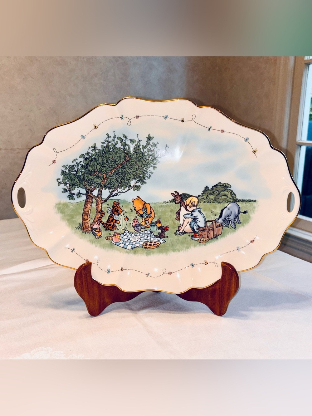 LENOX Winnie the Pooh 16” platter